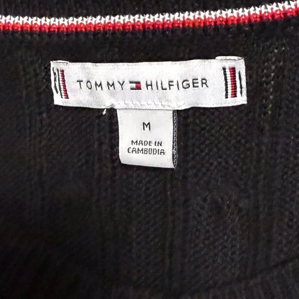 NWOT Tommy Hilfiger Cable Knit Cardigan - Picture 6 of 7